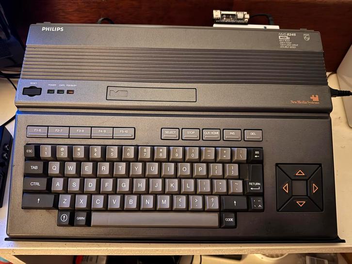 Philips NMS 8245 MSX2 - perfecte machine voor games en demos, Computers en Software, Vintage Computers, Ophalen