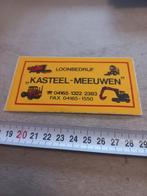 Loonbedrijf kasteel meeuwen, Ophalen of Verzenden, Zo goed als nieuw