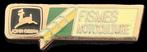John Deere- Fismes Motoculture pin, Verzamelen, Speldjes, Pins en Buttons, Verzenden, Nieuw, Transport, Speldje of Pin