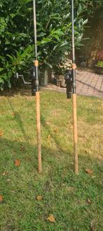 Mooie Fox Warrior hengels, Shimano baitrunners, JRC foudraal, Watersport en Boten, Ophalen, Zo goed als nieuw, Complete set