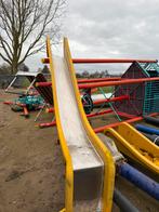 Rvs glijbaan 2 m hoog plateau, Ophalen of Verzenden, Zo goed als nieuw, Glijbaan