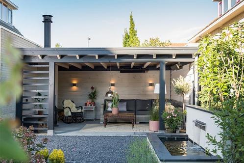Infrarood terrasverwarmer 1800 watt, heatpanel 4 standen, Tuin en Terras, Terrasverwarmers, Nieuw, Elektrisch, Wand, Ophalen of Verzenden
