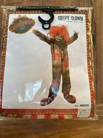 Creepy Clown Kostuum - Maat 140, Ophalen of Verzenden, Zo goed als nieuw, 134 t/m 140, Jongen of Meisje