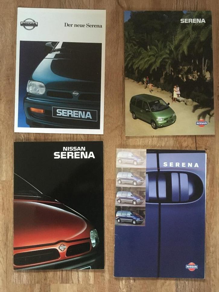Nissan Serena - Nissan Prairie - Nissan Juke, Boeken, Auto's | Folders en Tijdschriften, Nieuw, Nissan, Ophalen of Verzenden