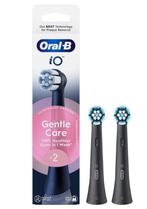 Oral-B iO Gentle Care - Opzetborstels - Zwart - 2 stuks, Ophalen of Verzenden, Nieuw, Opzetborstel