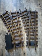 2 LGB R1 hand wissels links, Hobby en Vrije tijd, Gebruikt, Gelijkstroom, Rails, Ophalen of Verzenden