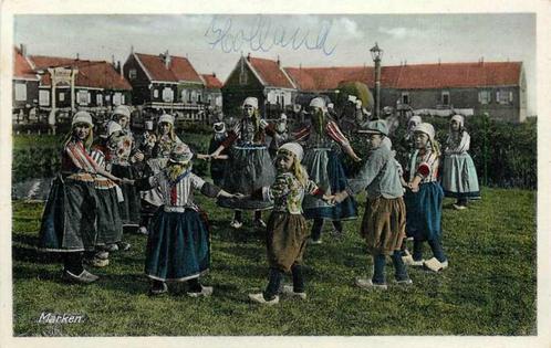 (377-409-001) Marken, Verzamelen, Ansichtkaarten | Nederland, Noord-Holland, Verzenden