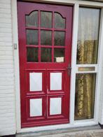 Merbau voordeur, Ophalen, Gebruikt, 80 tot 100 cm, Buitendeur