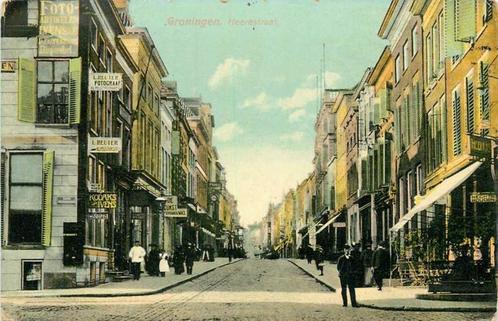 (300-094-025) Groningen Heerestraat, Verzamelen, Ansichtkaarten | Nederland, Groningen, Verzenden