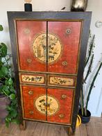 Oosterse kast met handgeschilderde details, Ophalen
