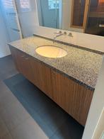 Badkamer meubel - inclusief wasbak, Ophalen, Gebruikt, 150 tot 200 cm, Minder dan 100 cm