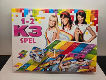 1-2 K3 Spel van Studio 100. Compleet beschikbaar voor biedingen