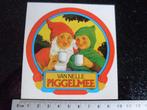 sticker van Nelle piggelmee thee logo kabouter achtig, Verzamelen, Stickers, Verzenden, Zo goed als nieuw, Merk