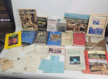 17 boeken over Den Haag en correspondentie jaren '50 beschikbaar voor biedingen