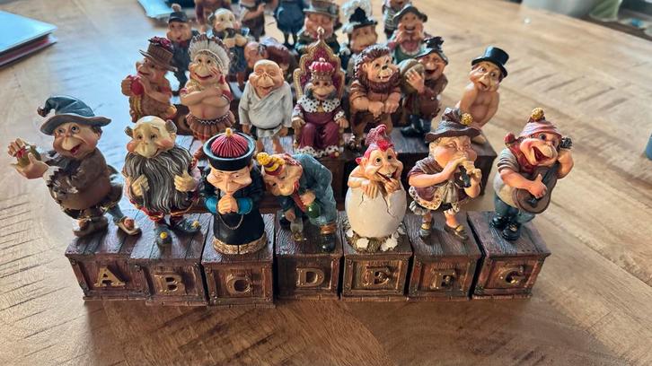 Compleet Lavenalfabet Efteling - Zeldzaam!, Verzamelen, Efteling, Zo goed als nieuw, Ophalen