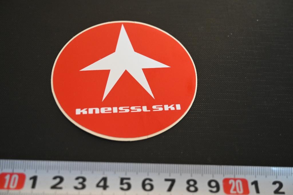 sticker KNEISSL Ski  logo  *, Ophalen, Zo goed als nieuw