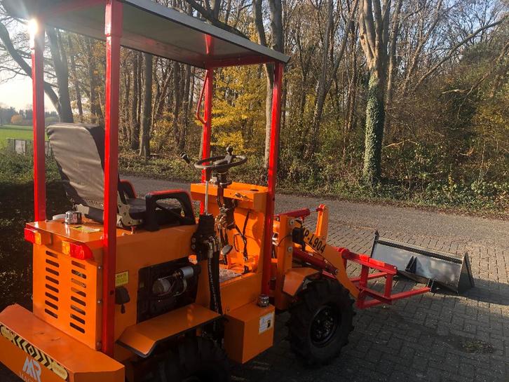 klein knikloadertje, Zakelijke goederen, Machines en Bouw | Kranen en Graafmachines, Wiellader of Shovel, Ophalen