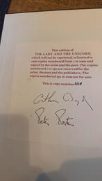 Signed edition The Lady and the Uncorn Boyd & Porter, Ophalen, Zo goed als nieuw