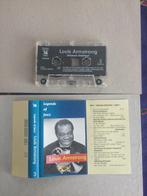 Louis Armstrong Legends of Jazz MC, Cd's en Dvd's, Cassettebandjes, Gebruikt, 1 bandje, Ophalen of Verzenden, Origineel