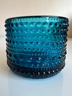Iittala Kastehelmi Waxinelichthouder Turquoise Toikka Nwst, Huis en Inrichting, Ophalen of Verzenden, Zo goed als nieuw, Overige materialen