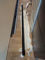 Daktrim aluminium 60x64mm 2500mm zwart, Ophalen, Zwart, Overige typen, Nieuw