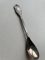 theelepeltje theelepel met paardenhoofd paard verzilverd, Ophalen of Verzenden, Metaal, Bestek, Verzilverd