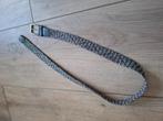 Mooie gevlochten heren riem - grijs blauw, Kleding | Heren, Riemen en Ceinturen, Ophalen of Verzenden, Nieuw, Zwart