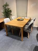 4-persoons diningset - 4seasons, Tuin en Terras, Tuinsets en Loungesets, Ophalen, 6 zitplaatsen, Teakhout, Zo goed als nieuw