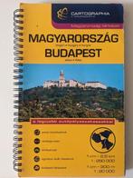 Wegenkaart Hongarije 1:250.000, plattegronden Budapest, Boeken, Atlassen en Landkaarten, Gelezen, 2000 tot heden, Cartographia