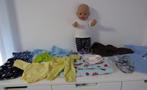 poppenkleertjes babypop born 43cm (kado set ), Verzenden, Nieuw, Babypop