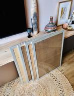 4x aluminium wissellijsten 50 x 70, Huis en Inrichting, Woonaccessoires | Lijsten, Ophalen, Gebruikt, 50 tot 75 cm, Metaal of Aluminium