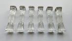 Kristallen Messenleggers - Set van 6, Antiek en Kunst, Antiek | Glas en Kristal, Ophalen of Verzenden