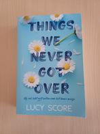 Things we never got over van Lucy Score, Ophalen of Verzenden, Zo goed als nieuw, Lucy Score