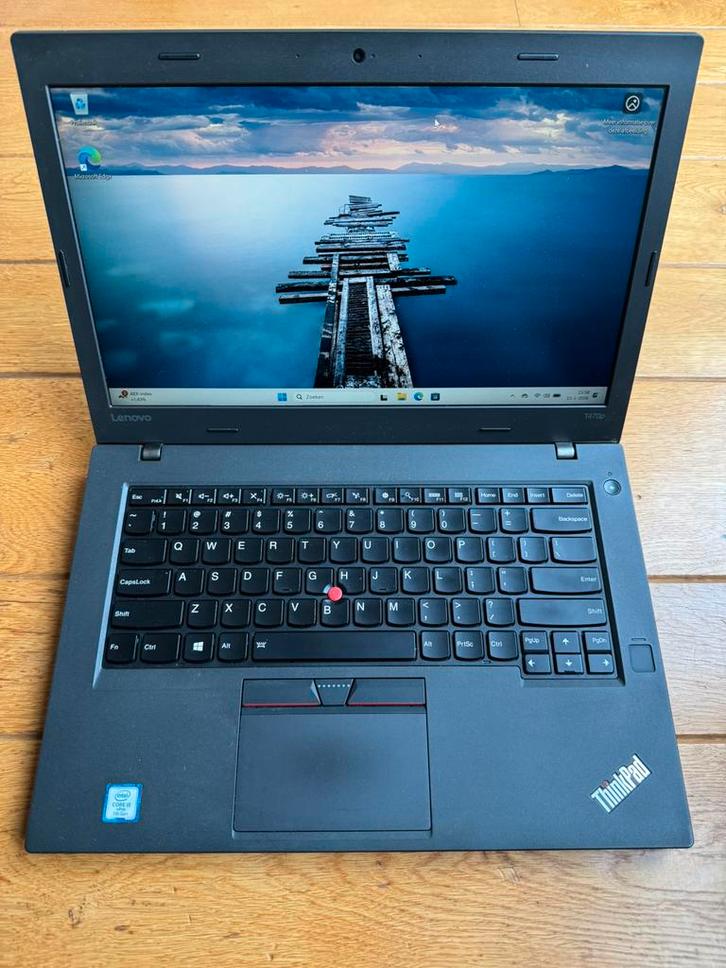 Lenovo Thinkpad T470p, Computers en Software, Windows Laptops, Refurbished, 14 inch, SSD, 2 tot 3 Ghz, Qwerty, Met videokaart