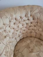 Antieke fauteuil barok gecapitonneerd, Ophalen