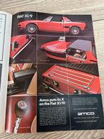 FIAT X1/9 advertentie, Ophalen of Verzenden, Zo goed als nieuw