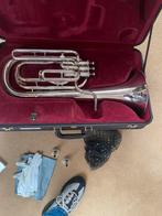 Bariton besson type 700 zilver, Muziek en Instrumenten, Ophalen of Verzenden, Zo goed als nieuw, Overige typen