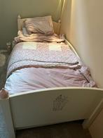 Mooi wit prinsessenbed met onderschuif logeerbed 200x90, Gebruikt, Ophalen of Verzenden, 85 tot 100 cm, 180 cm of meer