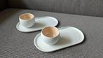 Nespresso Origin Collection Espresso Cups & Trays White, Ophalen of Verzenden, Zo goed als nieuw, Overige stijlen, Kop(pen) en/of Schotel(s)