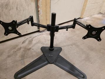 Adjustable Dual Monitor Desktop Stand for your office! beschikbaar voor biedingen