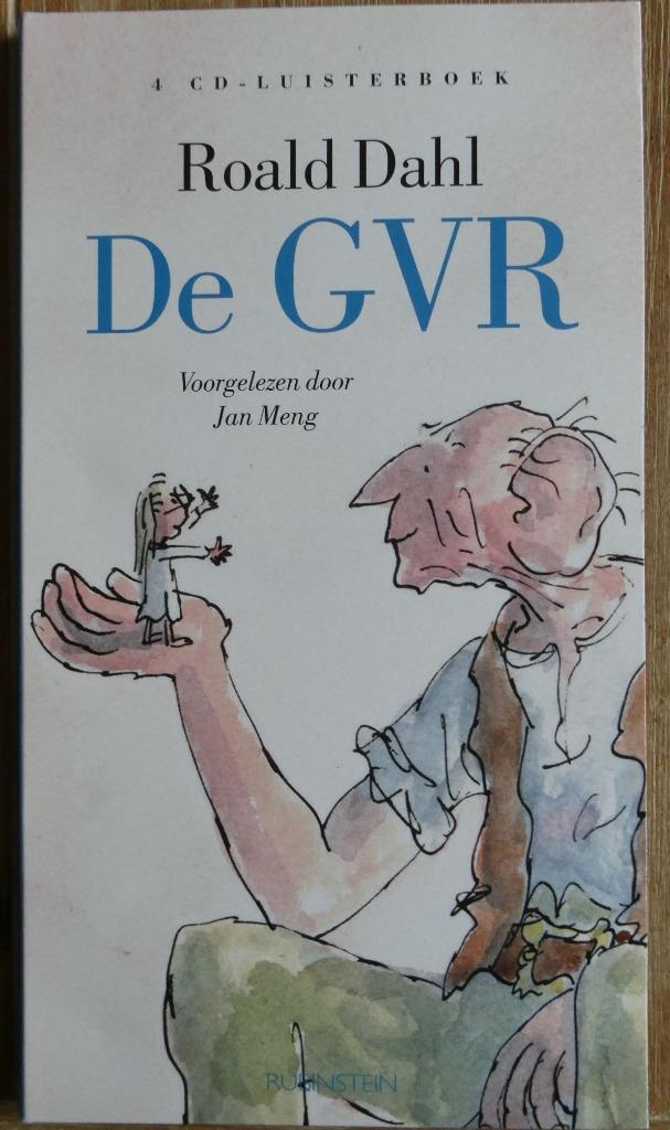 4 CD Luisterboek De GVR - Roald Dahl, Boeken, Luisterboeken, Cd, Kind, Verzenden