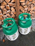 2 stuks lichtgewicht Gasfles benegas, Ophalen, Zo goed als nieuw