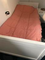 Meegroeibed met lattenbodem, Huis en Inrichting, Ophalen, Verstelbaar, Eenpersoons, Wit