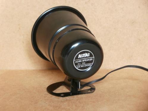 ALTA1 luidspreker met hoorn zwart metalen hoornluidspreker, Audio, Tv en Foto, Luidsprekers, Gebruikt, Overige typen, Minder dan 60 watt