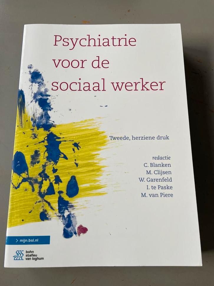 Psychiatrie voor de sociaal werker - Nieuw!, Boeken, Studieboeken en Cursussen, Nieuw, HBO, Gamma, Ophalen of Verzenden