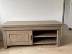 Eiken tv kast white wash finish, Huis en Inrichting, Kasten | Televisiemeubels, Ophalen, 100 tot 150 cm, Zo goed als nieuw, Minder dan 100 cm
