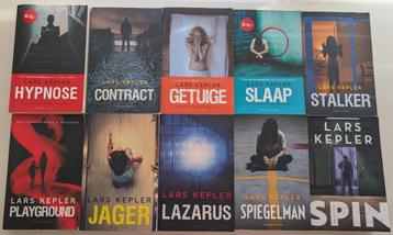 Lars Kepler - 10 boeken - Serie Joona Linna beschikbaar voor biedingen