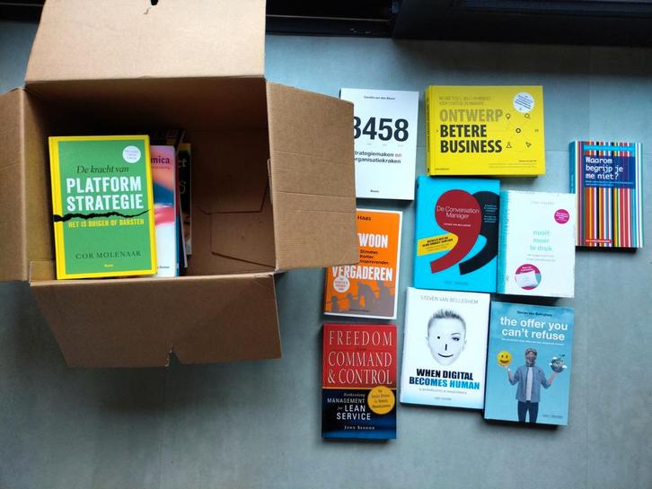 Boekenpakket - Zo Goed Als Nieuw!, Boeken, Economie, Management en Marketing, Zo goed als nieuw, Overige onderwerpen, Ophalen of Verzenden