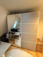 Luxe IKEA Pax kast met spiegel en schuifdeuren, Huis en Inrichting, Kasten | Kledingkasten, Ophalen, Overige materialen, 200 cm of meer