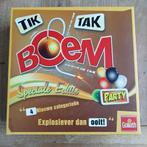 Tik Tak Boem Party Edition - gezelschapsspel, Hobby en Vrije tijd, Gezelschapsspellen | Bordspellen, Een of twee spelers, Ophalen of Verzenden